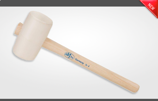 New Rubber Hammer white, non-staining