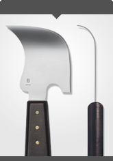 Bandle Viertelmondmesser  - 320b